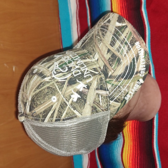 Ducks Unlimited Camo Mesh Trucker Strapback Hat Cap New - Picture 3 of 10